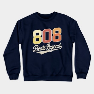 808 Beats Legend - Classic Drum Machine Crewneck Sweatshirt